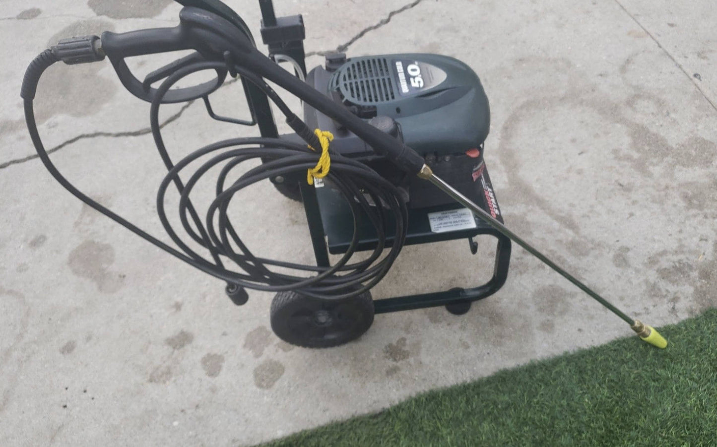 Pressure Washer black